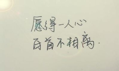 人心感言短句 给我一些触动人心的短句