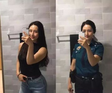 ​40岁女警火辣身材照曝光！网友：罪犯看完想被她抓...