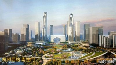​杭州火车西站 规模大于东站