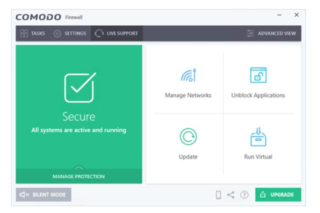 firewalld防火墙使用方法（ComodoFirewall软件防火墙）(1)