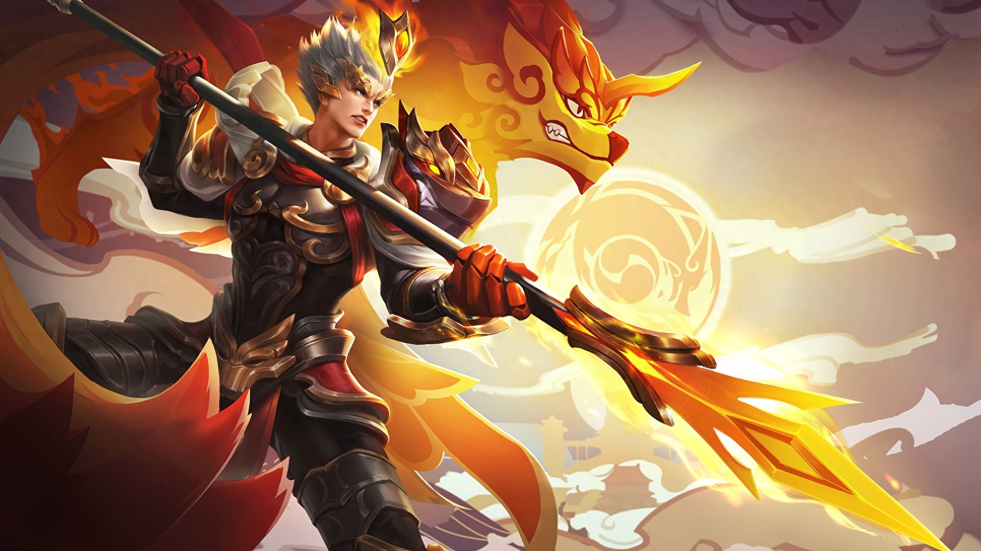 王者荣耀：杨戬原画壁纸大全，永耀之星，埃及法老，根源之目