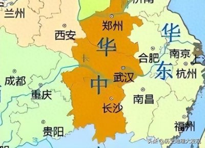 ​华中地区是指哪几个省？