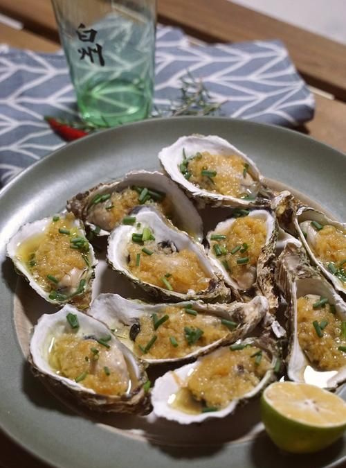 烤扇贝粉丝蒜蓉做法