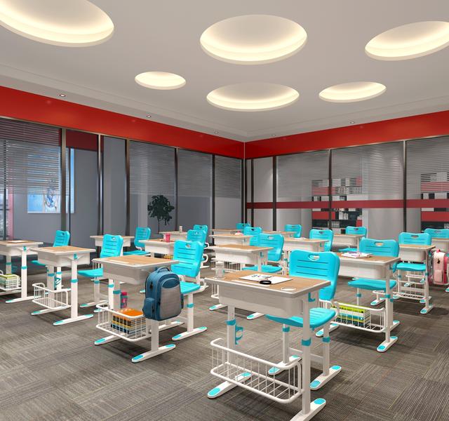 学生课桌椅的安装（安装快捷的升降课桌椅）(1)