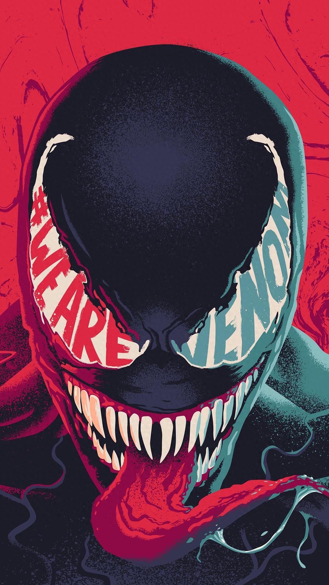 高清壁纸 | 14张毒液(venom)主题个性手机壁纸