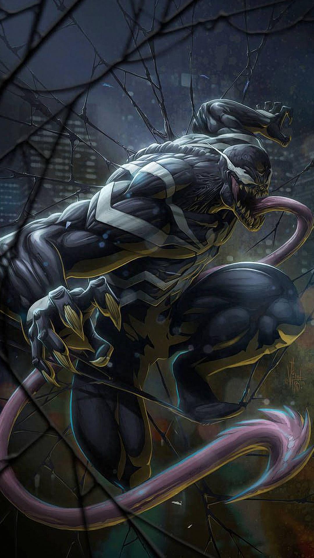 高清壁纸 | 14张毒液(venom)主题个性手机壁纸