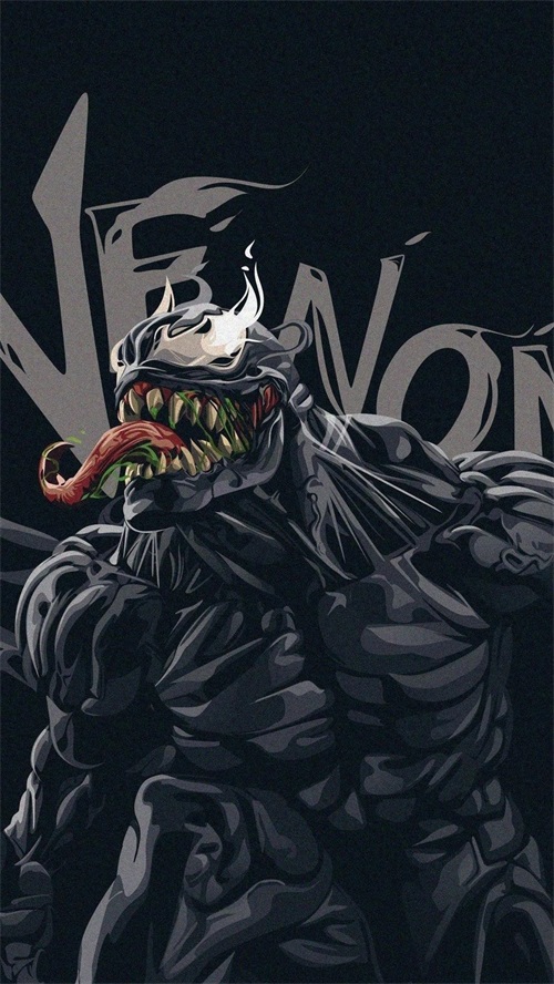 高清壁纸 | 14张毒液(venom)主题个性手机壁纸