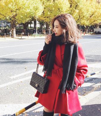 Chic呢子大衣 小个子穿出高气质