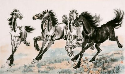 ​《八骏图》只是一幅画吗？徐悲鸿画过它吗？|《八骏图》知多少