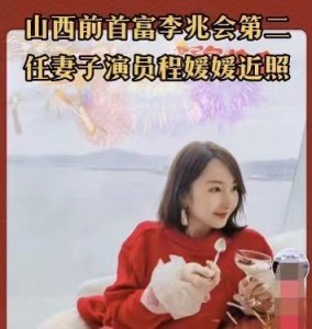 ​车晓前夫李兆会被曝疑似与程媛媛结婚，曾被曝负债上百亿，真爱？