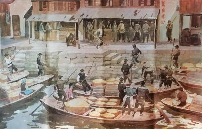 ​我们读过的课文：《多收了三五斗》