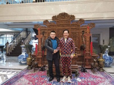 ​我会拜访陕西马氏集团董事长-一代跤王马胜利老师