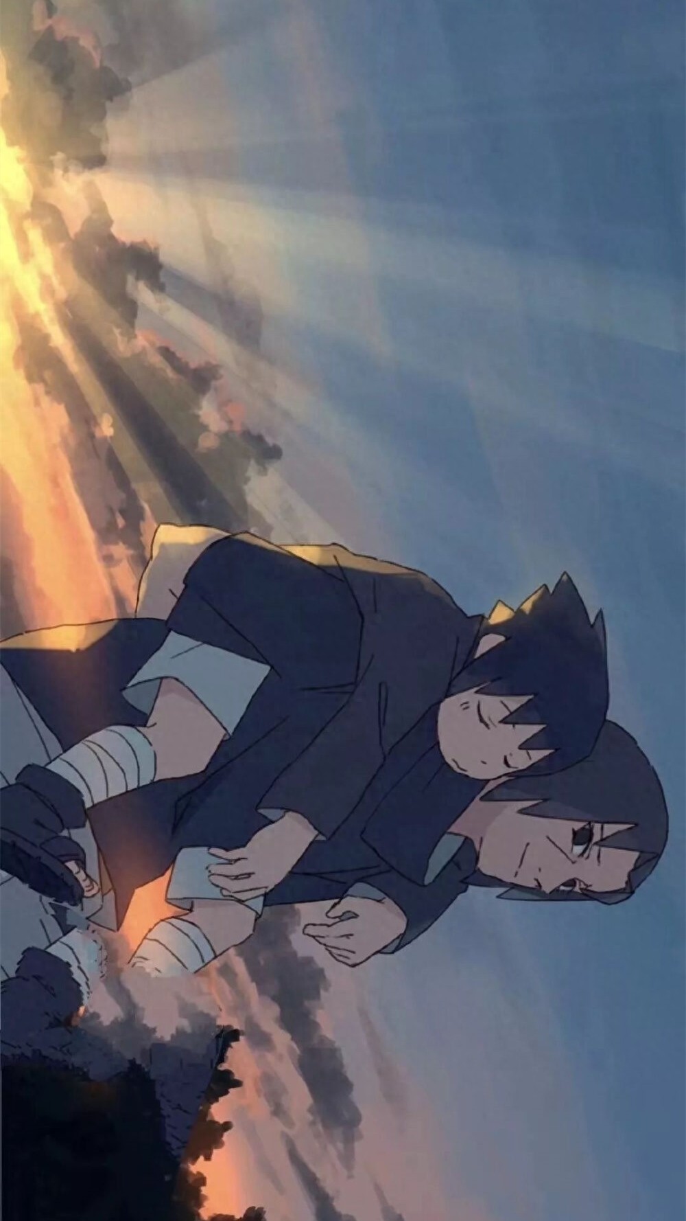 火影忍者之“鼬佐”系列插画图集！原谅我佐助，这是最后一次了