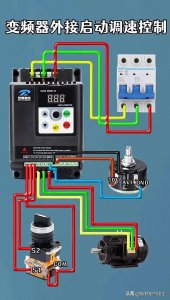 ​变频器电路实物彩图，不会接变频器电路，这些都给你整理好了