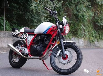 ​国产咖啡复古车龙嘉V咖250——骑士网呆子测评