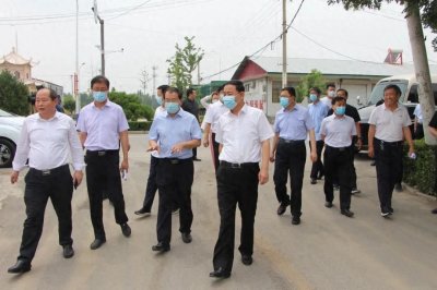 ​张业调研我区农村人居环境整治提升情况