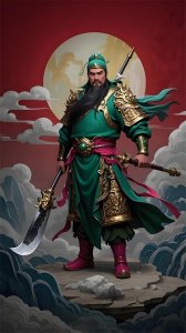 ​必换高清壁纸—提刀关二爷