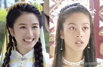 ​8版霍青桐与“第一美人”香香公主对比，一对异域姐妹花，谁更美