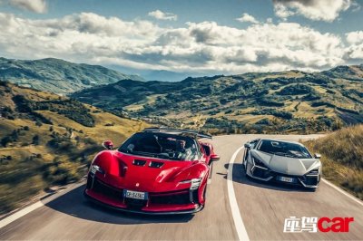 ​电磁之战——兰博基尼Reveulto VS 法拉利SF90 XX Spider
