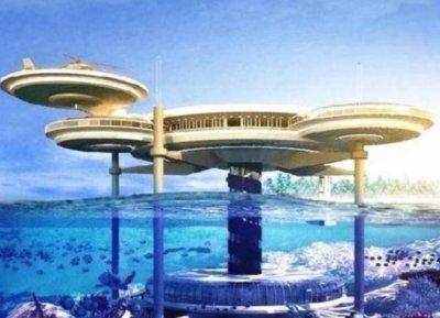 ​世界现存唯一的海底酒店，也是唯一一座“十星级”酒店