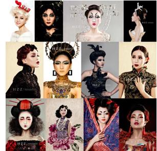 明星化妆摄影学校(黑珍珠成都化妆学校--曾珠校长携手刘嘉玲)(4)