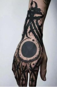 ​阿扎三十期；花手手部纹身素材分享