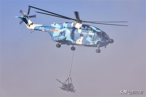 运输搜索巡逻突击样样精通，中国海陆空三军均有装备的直-8直升机