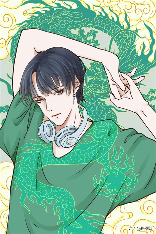 「原创插画」满满中国韵味的漫画人物，太惊艳啦