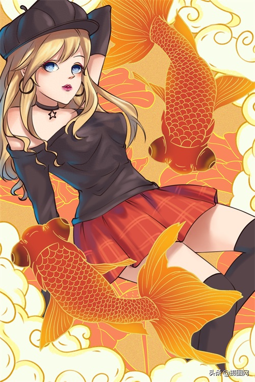 「原创插画」满满中国韵味的漫画人物，太惊艳啦