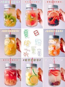 ​热天解暑必备，20款自制水果茶，原来做法这么简单，比买的还好喝