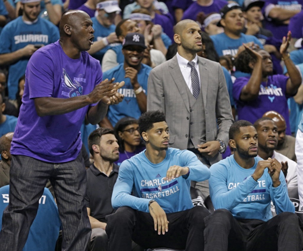 篮球——NBA季后赛：黄蜂胜热火