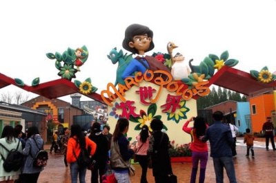 ​扬州马可波罗花世界乐园开园 穿越时空体验奇幻之旅