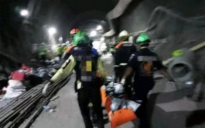 ​中泰高铁隧道塌方1名被困人员已遇难，剩下2名被困人员仍在营救