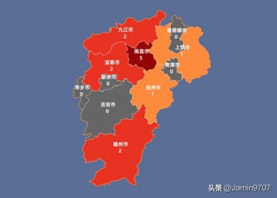 ​江西万达广场分布，九江、赣州各2座！