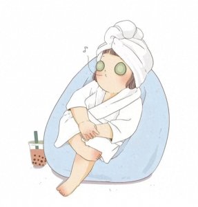 ​适合发圈的图片｜生活是自己的 ，尽情装扮，尽情可爱。