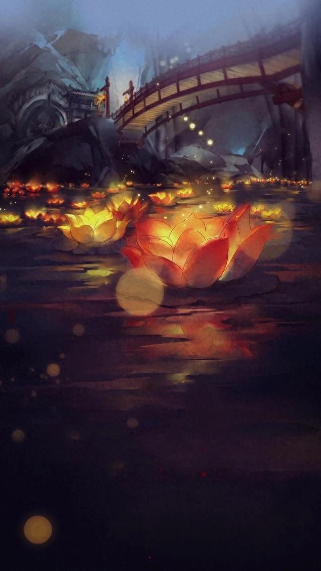 古风手机壁纸:怕是看破落幕曲,君啊江湖从此离