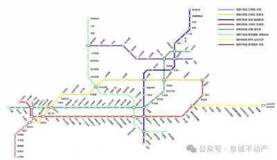 ​济南地铁概况：各线路图、建设进度、轨道交通三期最新回复！