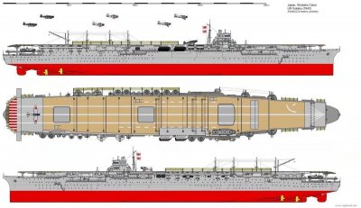 ​翔鹤级：二战日本最强航母，打得英军失去战力，击沉美军两艘航母