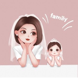 ​唯美的亲子头像壁纸